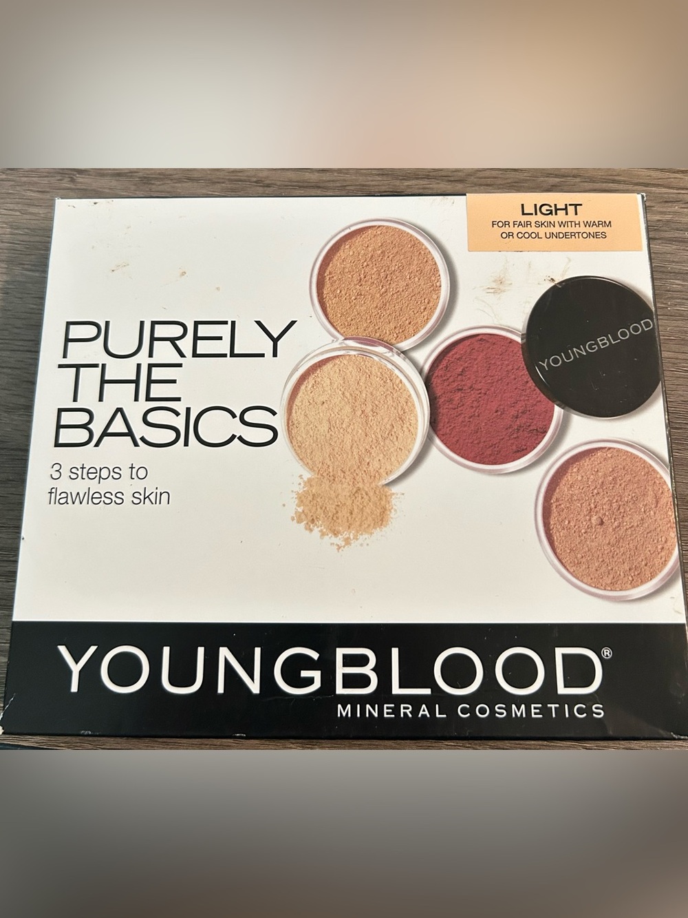 YOUNGBLOOD COSMETICS KIT